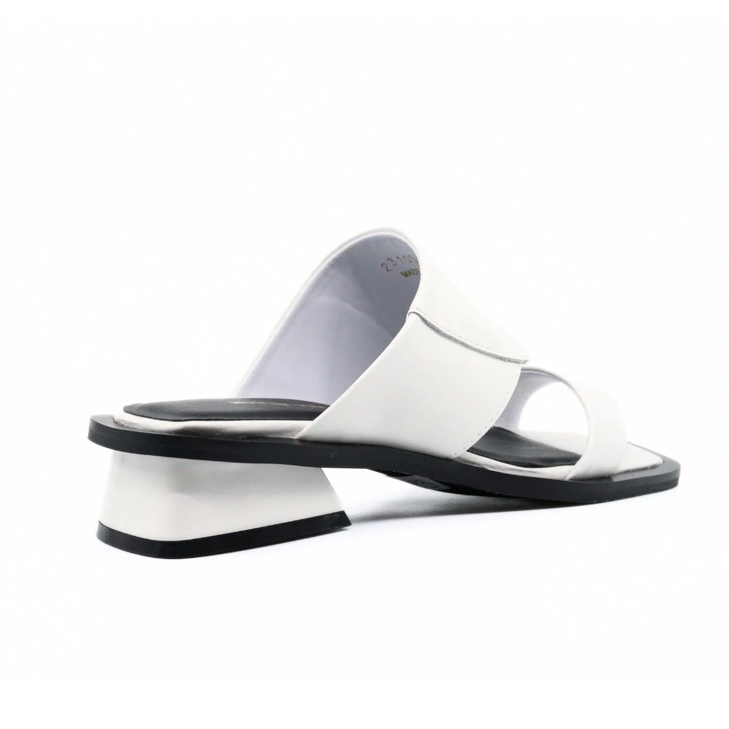 All Black - Women's Angle Mule