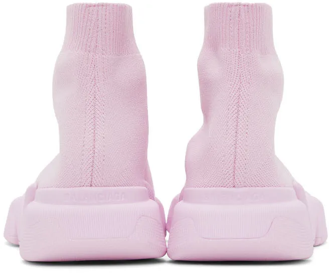 Balenciaga Pink Speed 2.0 Sneakers