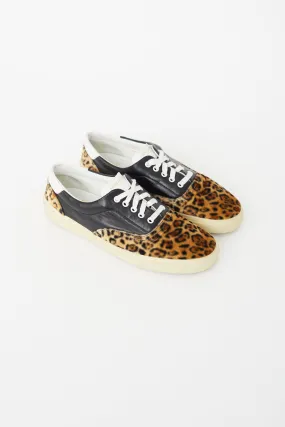 Black & Brown Print Venice Sneaker