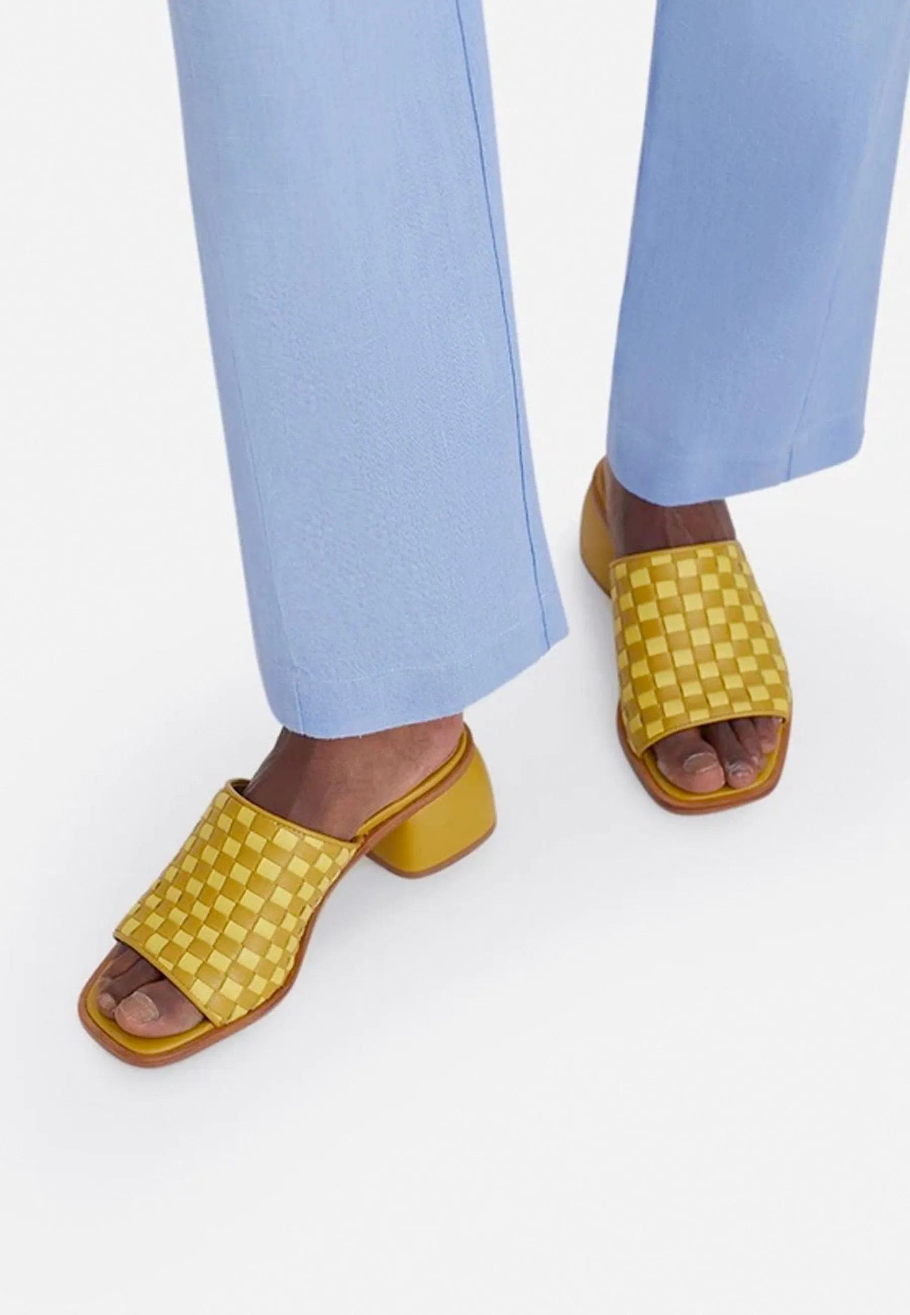 Chess Sandals - olive green