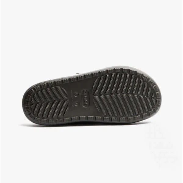 Crocs 207446-060 CLASSIC COZZZY Unisex Sliders Black