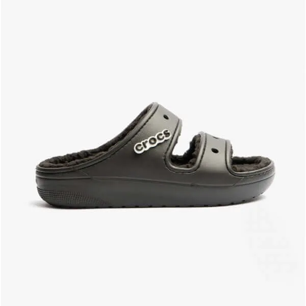 Crocs 207446-060 CLASSIC COZZZY Unisex Sliders Black