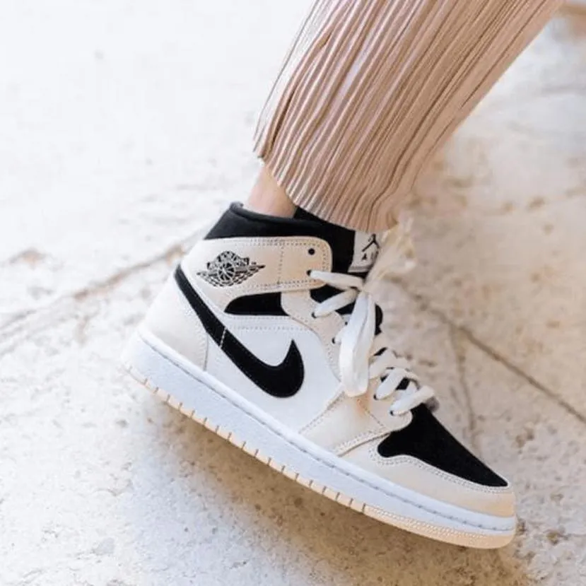Custom Air Jordan 1 Barely Orange Sneakers