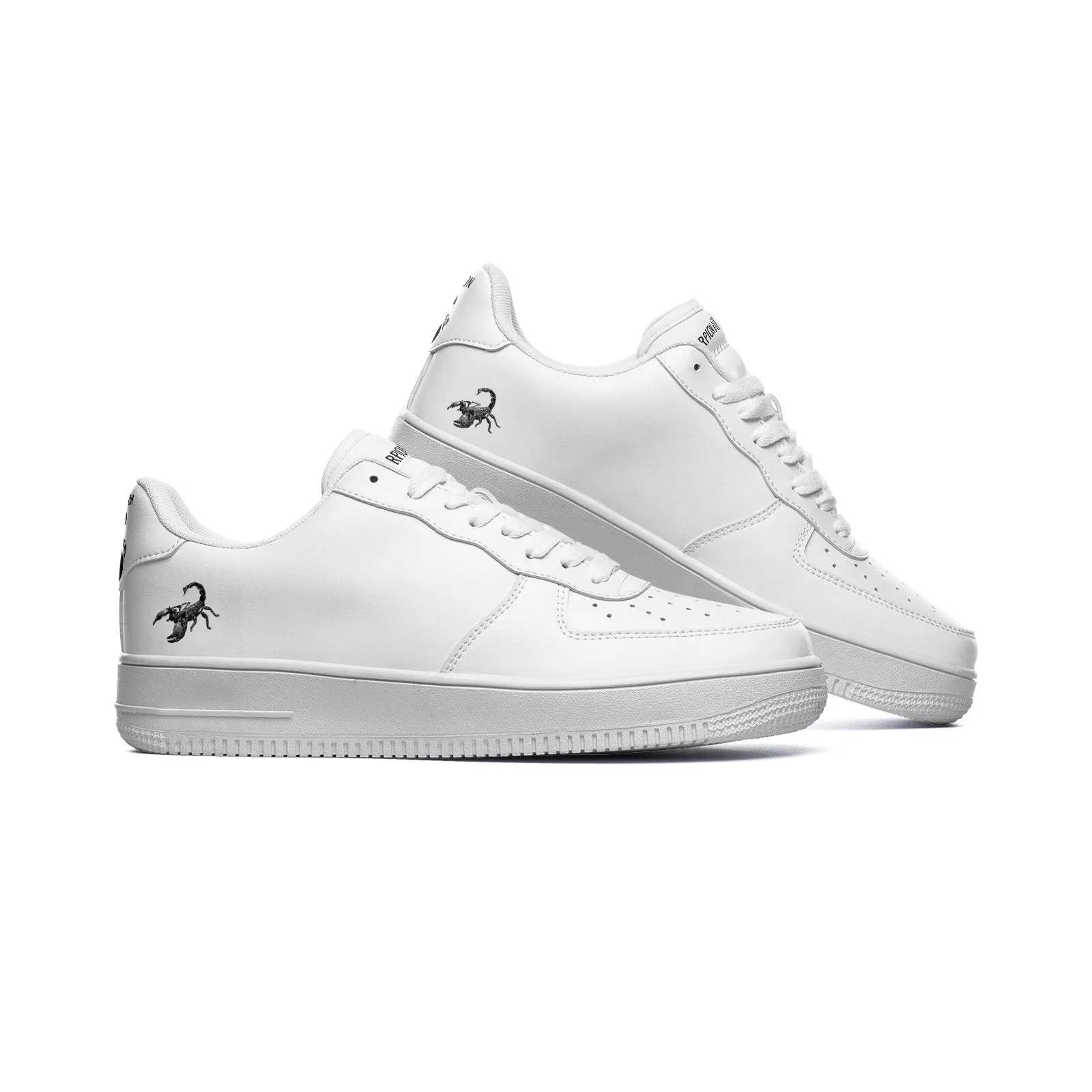 DUO MODERN "Scorpion Athletics" Unisex Low Top Leather Sneakers