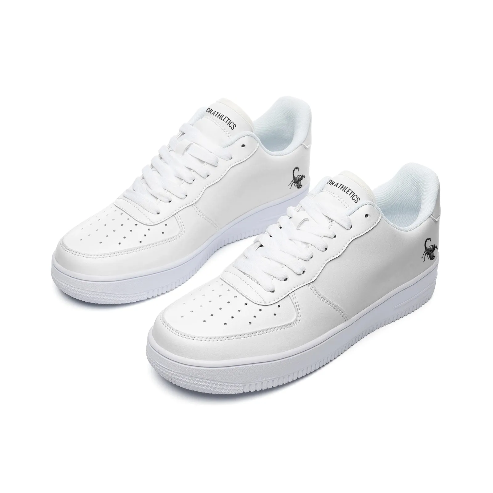 DUO MODERN "Scorpion Athletics" Unisex Low Top Leather Sneakers