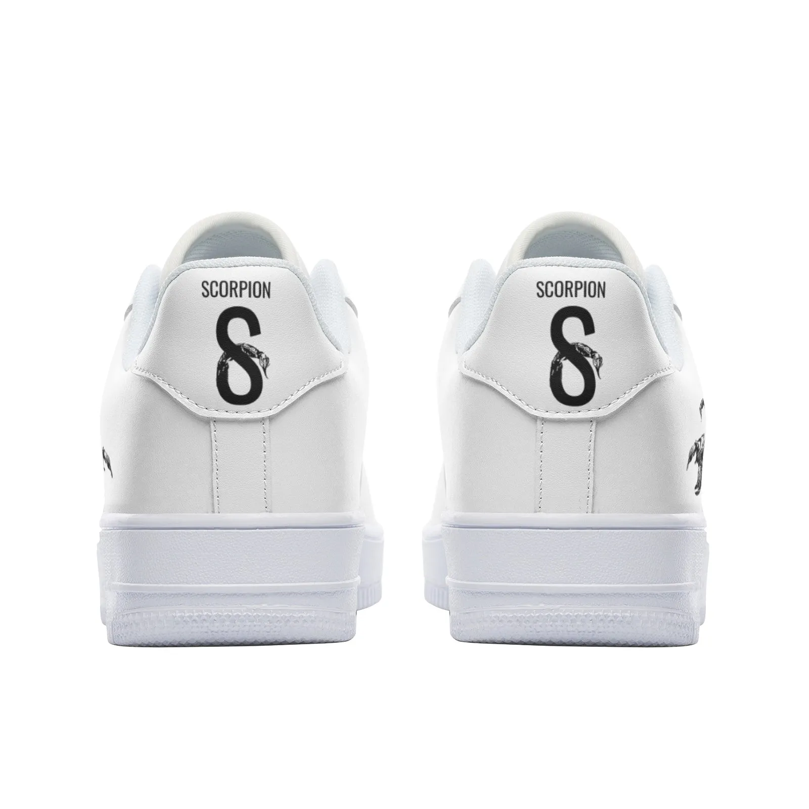 DUO MODERN "Scorpion Athletics" Unisex Low Top Leather Sneakers