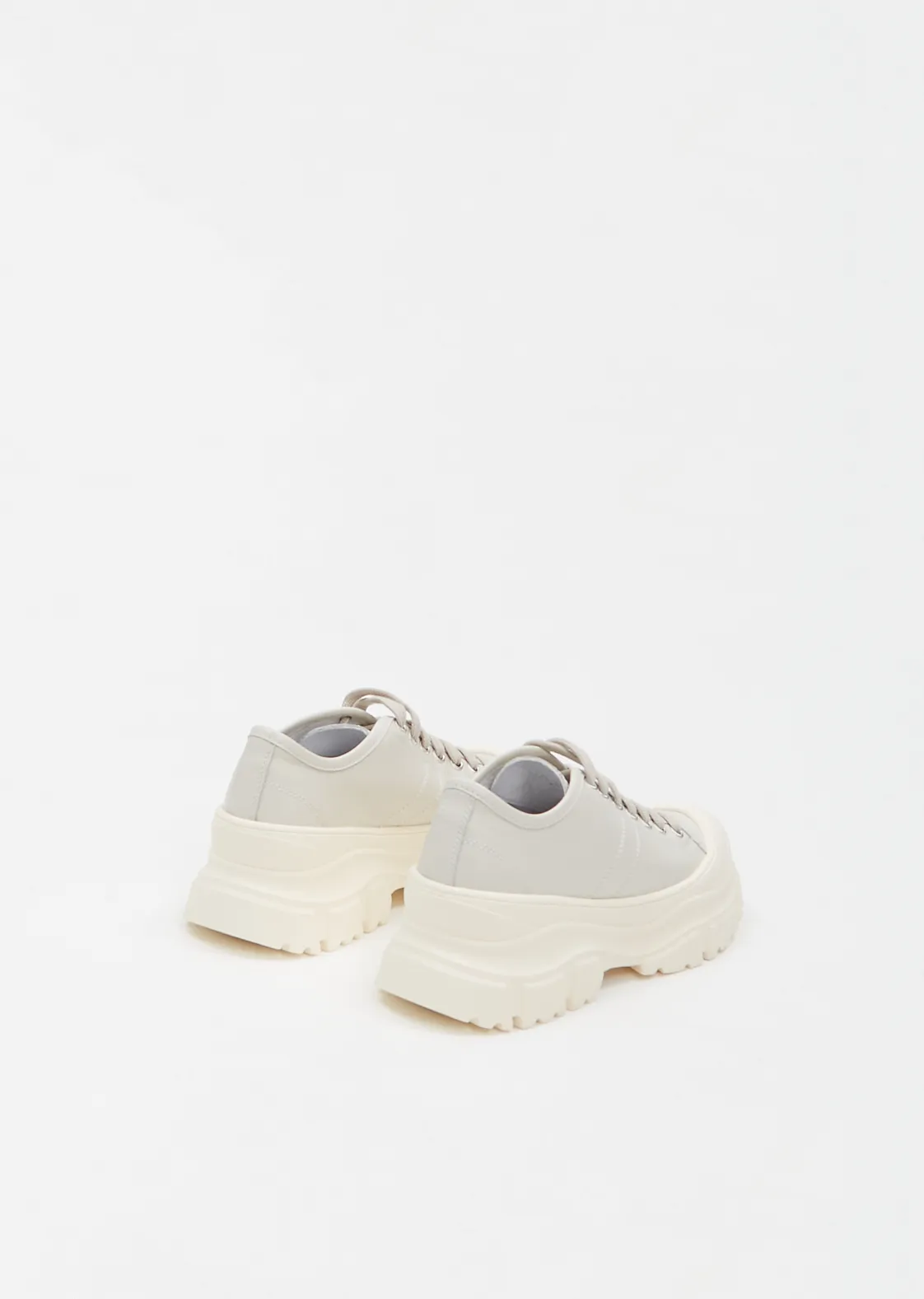 Feat Leather Sneakers — Cloud