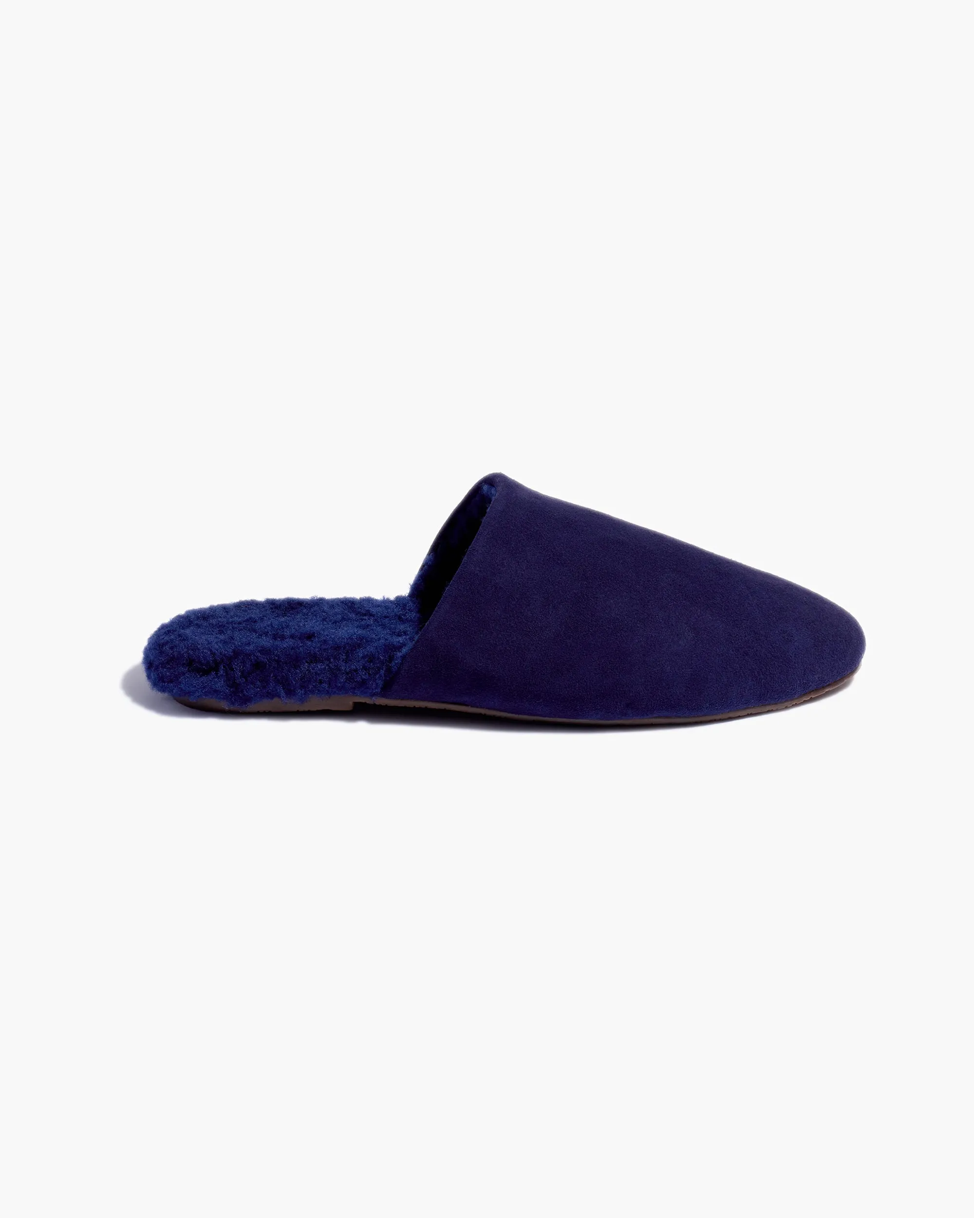 Ines Shearling - Navy