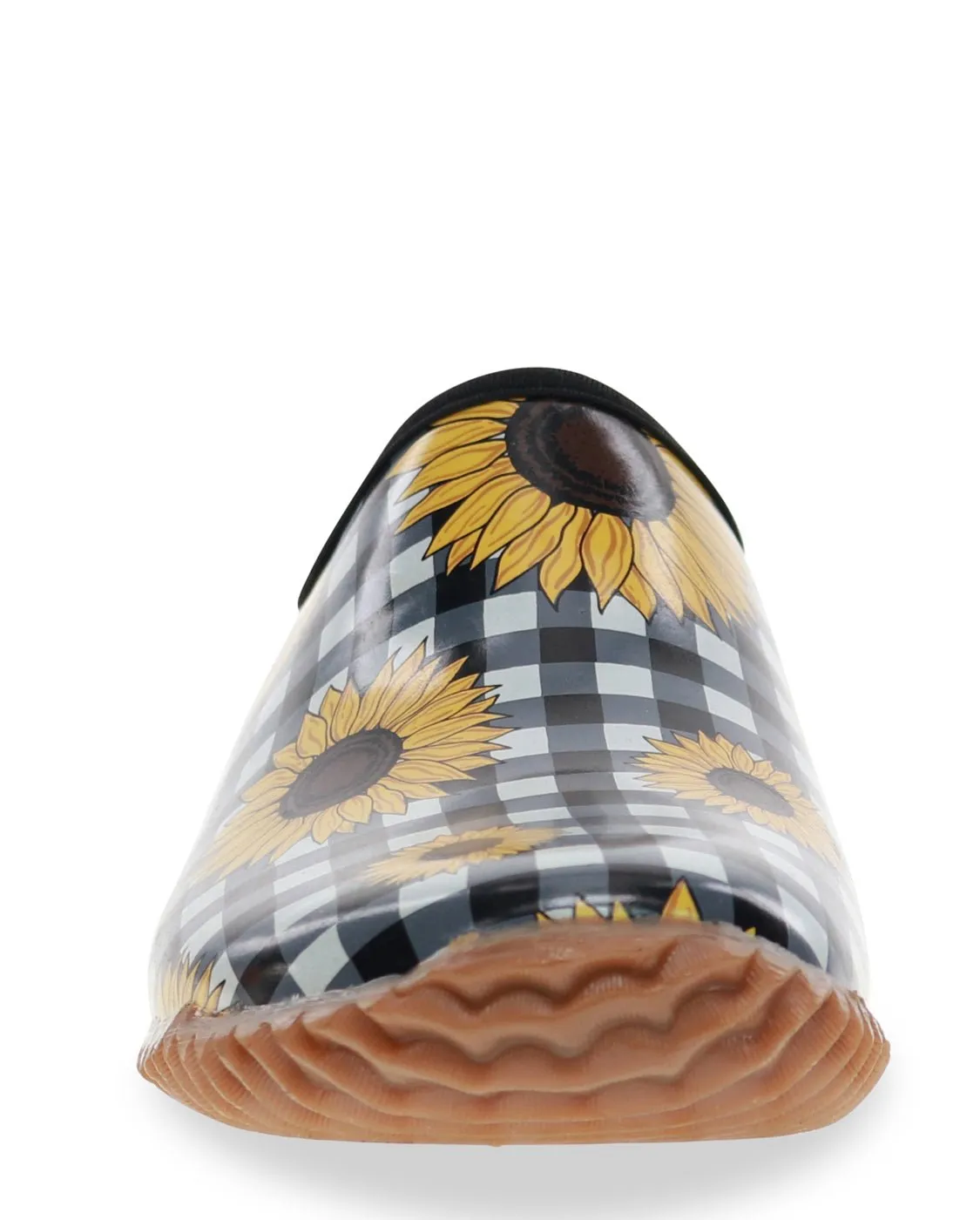 Women's Sunny Flowers Clog - Black